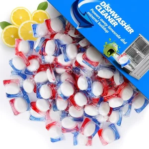 Plant and Mineral Based Automatic Dishwashing Detergent Pods Superior Cleaning Powerful Grease Removal Brilliant Shine