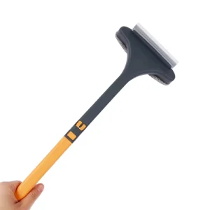 Plastic 2-in-1 Window Screen Brush PP PVC TPE Squeegee Multifunctional Detachable
