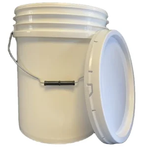 Plastic 5 Gallon Bucket with Seal Screw Lid 20 Liter Food Grade Bucket