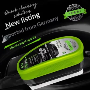 Plastic Auto Glass Cleaning Brush with 150ML Capacity Car Window Oil Film Remover Windshield Renovation Decontamination