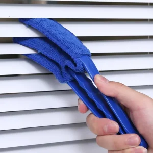 Plastic Blinds Cleaning Tool Household Cleaning Brush for Hard to Reach Corners Crevices Fan Car Air Conditioner Gap Scrubber