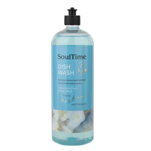 Plastic Bottle Detergent 980ml Dishwashing Liquid Wild Rose and Aloe Vera