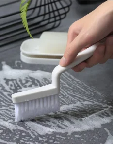 Plastic Bristles Heavy Duty Portable Scrubbing Brush for Tile Gap Cleaning in Corners Bathroom Kitchen