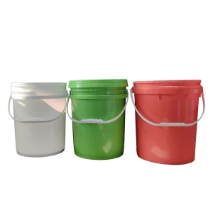 Plastic Buckets Round 1 2 3 4 5 Gallon Custom Printed Food Storage Bucket With Lid and Handle
