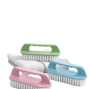 Plastic Carpet and Fabric Cleaning Brush for Foot Mats and Cloth