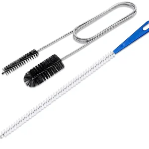 Plastic Cleaning Brush Flexible Drain Brush Nylon Cleaner Double Ended Elastic Hose Pipe Cleaner
