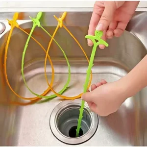 Plastic Drain Cleaner for Indoor and Outdoor Toilets