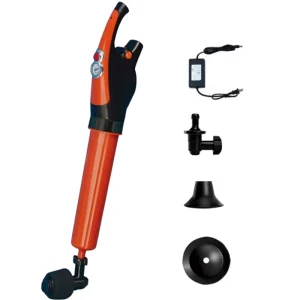 Plastic Electric Toilet Plunger, Bathroom Drain Cleaner and Drain Opener