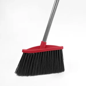 Plastic Floor Broom with Aluminum Handle and PP Broom Head