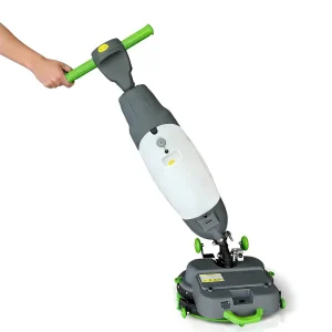 Plastic Hand-Push Battery Electric Floor Tile Scrubber and Cleaner Machine Walk-Behind Floor Sweeper