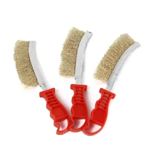 Plastic Handle Grill Cleaning Brush for Polishing and Rust Removal