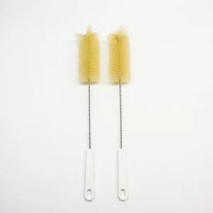 Plastic Handle Lightweight 36.8g Utility Bottle Cleaning Brush Set Long Handle Nylon Bristles Bendable Flexible Narrow Neck Baby