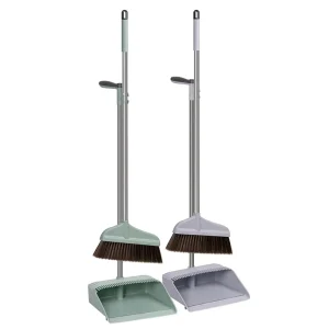 Plastic Home Usage Long Handle Sweeper Household Cleaning Tools Floor Dustpan and Broom Set