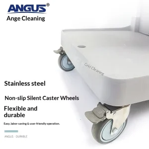 Plastic Hotel, Restaurant, and Hospital Cleaning Cart