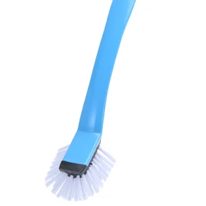Plastic Long Handle Dishwashing Brush with Replaceable Head for Pots and Pans