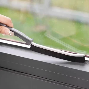 Plastic Mini Multi-Functional Long-Handle Cleaning Brush for Gaps, Tiles, Grout, Windows, and Hard-to-Reach Areas