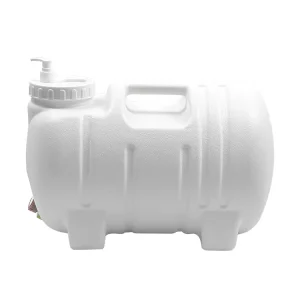 Plastic Purified Water Storage Bucket with Faucet, Over 20L Capacity, for Outdoor Camping and Self-Driving Tours