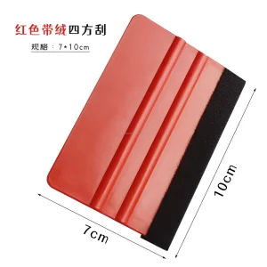 Plastic Squeegee with Felt Edge Scraper Car Vinyl Wrapping Window Tint Tools Scraper