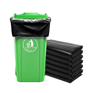 Plastic Trash Bags 50L-240L Heavy-Duty Black Contractor Garbage Bin Liners