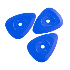 Plastic Triangle Squeegee Car Wrap Tool Gap Cutting Blade Squeegee for Vinyl Wrapping Window Tinting Tuck Tool