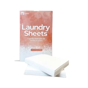 Plastic free and Non toxic Laundry Strips Sheets Sample Free