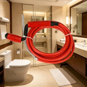 Plunger Drainage Pipes for Cleaning Sewage Threaded Drill Bits for Unclogging Toilets Bathtub Drainage Outlets