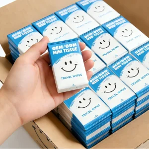 Pocket Size on the Go Wet Wipes Multipurpose Cleansing Tissues for Hand Face
