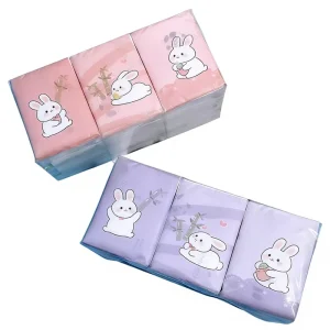 Pocket Tissue Packs Daily Cleansing Hand Drying Smooth Surface Strong Strength Customized Logo 12.5gx4ply 205*205mm