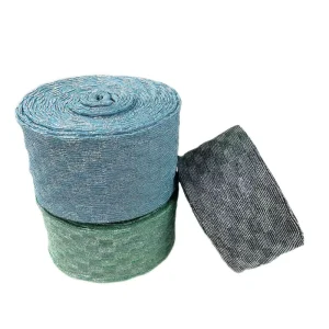 Polyester Fabric Dish Sponge Scrubber Scourer Material Cloth Scouring Pad Cloth Rolls