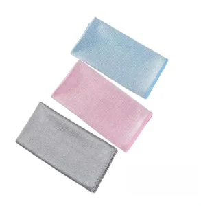 Polyester Microfiber Mirror Glass Window and Car Cleaning Towel