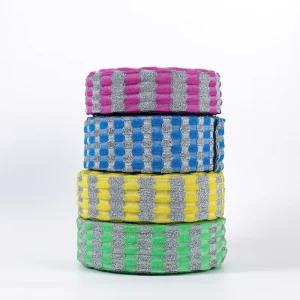 Polyester Scouring Pad Scrubber Sponge Scourer Cloth in Rolls