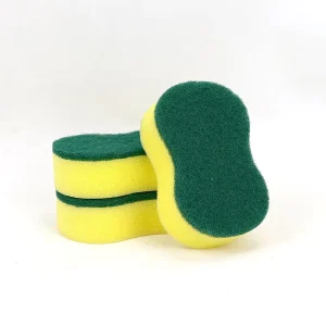 Polyester Sponge Scourer Scouring Pad for Kitchen Cleaning