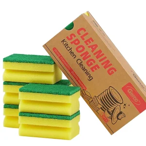 Polyester Sponge Scouring Pad for Household Dishwashing