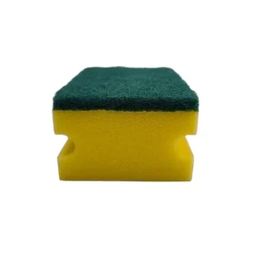 Polyester Sponge Scouring Pads for Dishwashing and Kitchen Cleaning