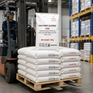 Polyvinyl Alcohol PVA 1799 Powder Water Soluble Low Viscosity Industrial Grade for Film Paper Chemicals Grade Packing