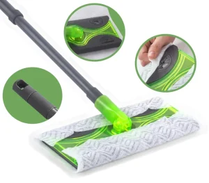 Popular Low Price Microfiber Floor Magic Mops with Disposable Floor Cleaning Cloth Dry Wet Nonwoven Fabric Cleaning 360 Mop