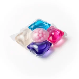 Portable 5-in-1 Flower-Shaped Laundry Detergent Capsules, Mixed Floral Fragrance, Apparel Use