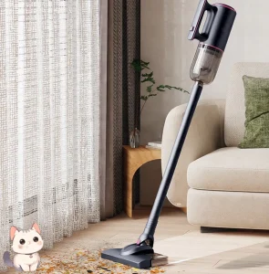 Portable Bagless Wet Dry Vacuum Cleaner with Mop Attachment Type C Charging for Household Car & Hotel Use