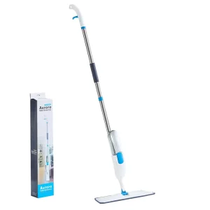 Portable Detachable 360-Degree Rotary Spray Microfiber Flat Mop