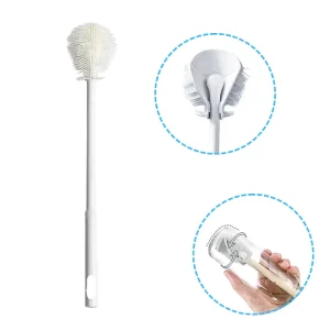 Portable Detachable Long-Handle Bottle and Glass Cup Cleaning Brush