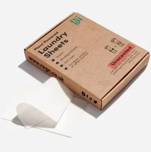 Portable Efficient Cleaning Biodegradable Paper Type Detergent Laundry Detergent Sheets