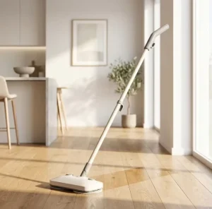 Portable Electric Steam Mop Cleaner with 280ml Water Tank for Household Floor Cleaning CB RoHS Certified
