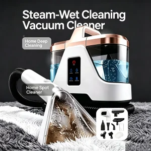Portable Exclusive Wet Dry Steam Spot Cleaner Upholstery Deep Cleaning Stain Remover for Sofa Floor Mess Cleaning Hotel Car