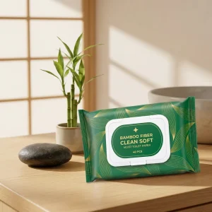 Portable Flip Top Moist Toilet Paper Disposable Cleansing Wipes for Daily Commute and Family Outdoor Use