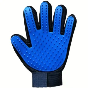 Portable Foldable Pet Hair Remover Glove for Household Cats and Dogs Rubber