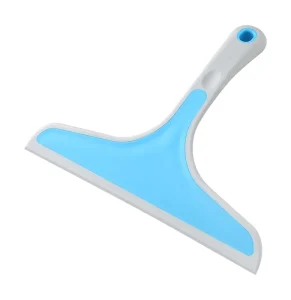 Portable Handheld Window Squeegee TPR Blade Glass Wiper for Bathroom Shower Car Windshield Mirror & Kitchen Cleaning