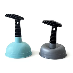 Portable Plastic Shower Drain Cleaner Sucker for Toilets