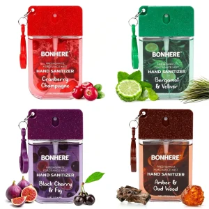 Portable Pocket Spray with Clip On Design 1.5 Fl oz Fragrance Mist Hand Sanitizer Sprays