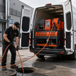 Portable Sewer Jetter with Remote Control 4350psi Sewer Cleaner