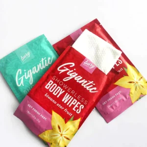 Portable Showerless Wipes Personal Hygiene and Body Cleansing Refreshing Wet Tissue